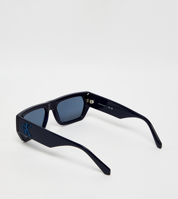 Monogram Appliqued Wayfarer Sunglasses