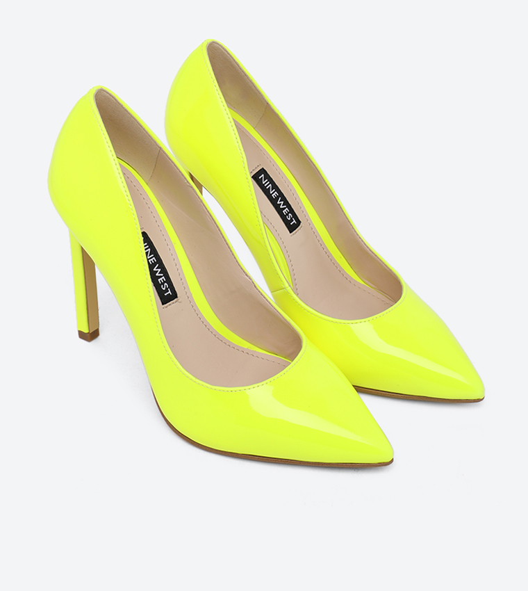 Mustard pumps nine west online