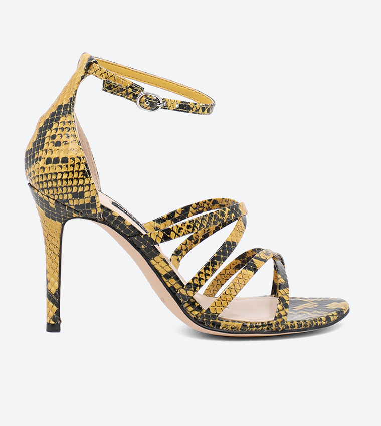 Buy Nine West Sandal Yellow In Yellow 6thStreet Oman