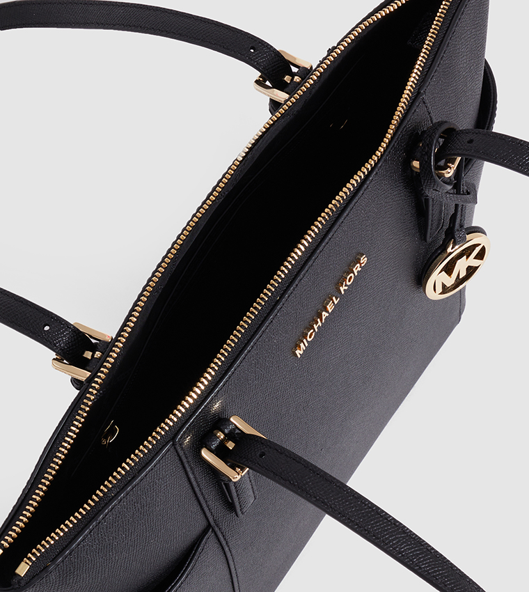 JET SET Textured Tote Bag