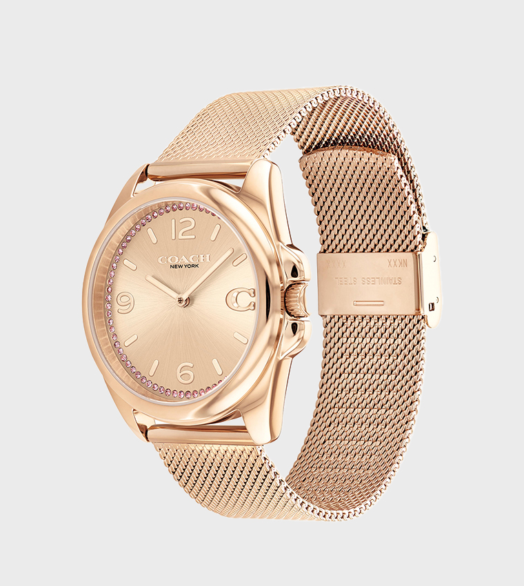Round Dial Analog Watch