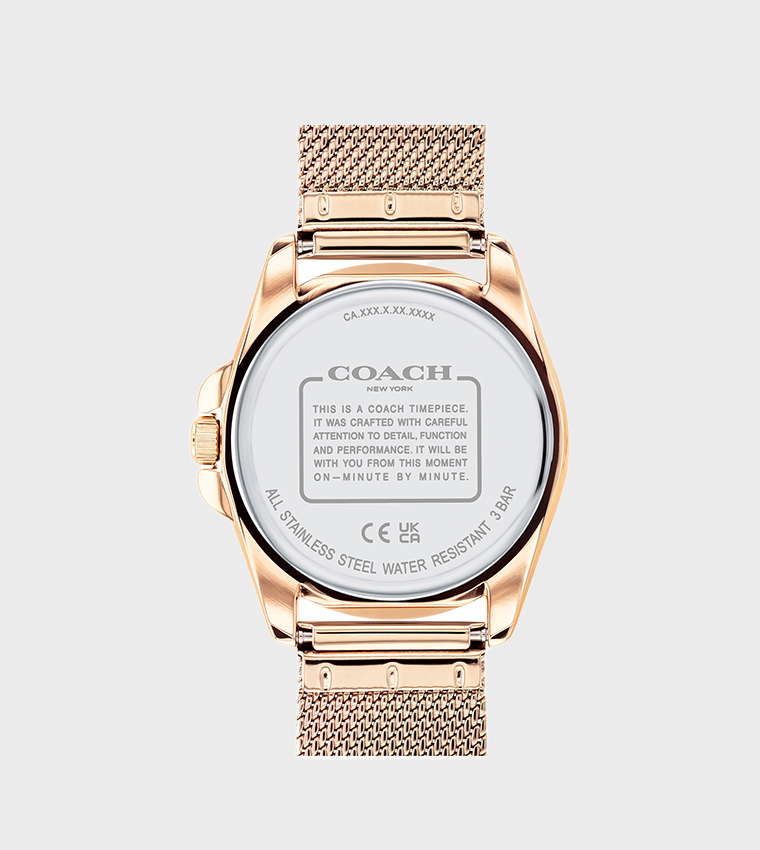 Round Dial Analog Watch