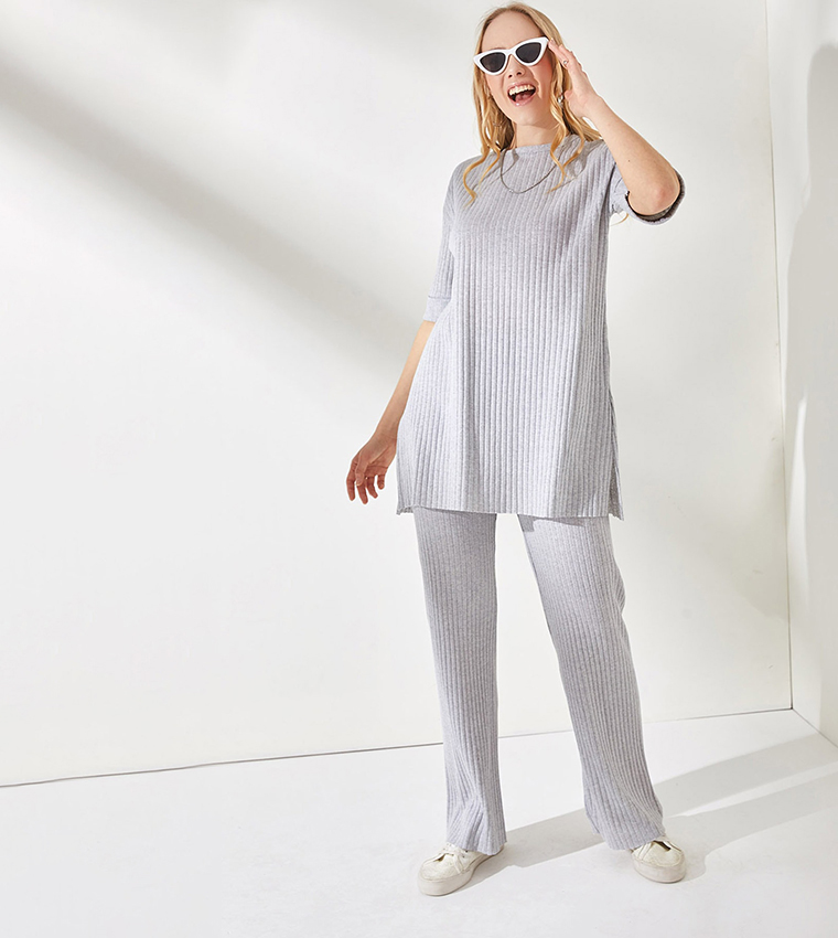 Grey co ord set sale