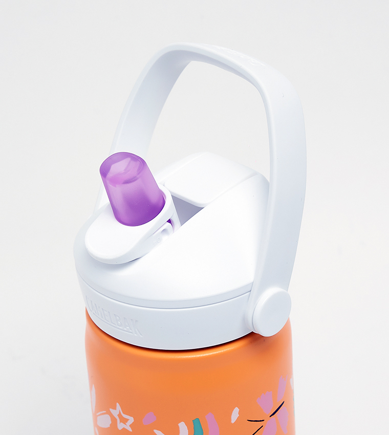 Thrive Vacuum Insulated Stainless Steel Flip Straw Sipper, 12oz - Butterfly Rainbow