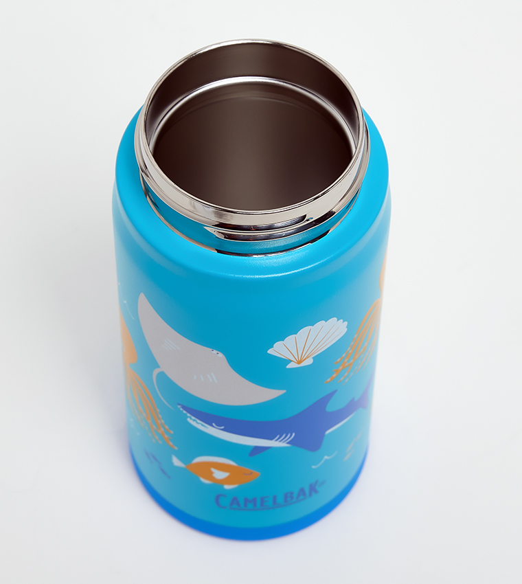 Thrive Vacuum Insulated Stainless Steel Flip Straw Sipper, 12oz - Ocean Life