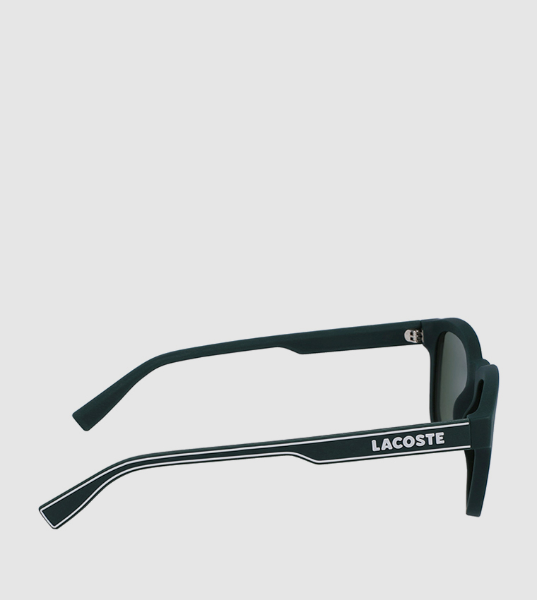 Buy Lacoste Solid Square Sunglasses In Green 6thStreet Bahrain