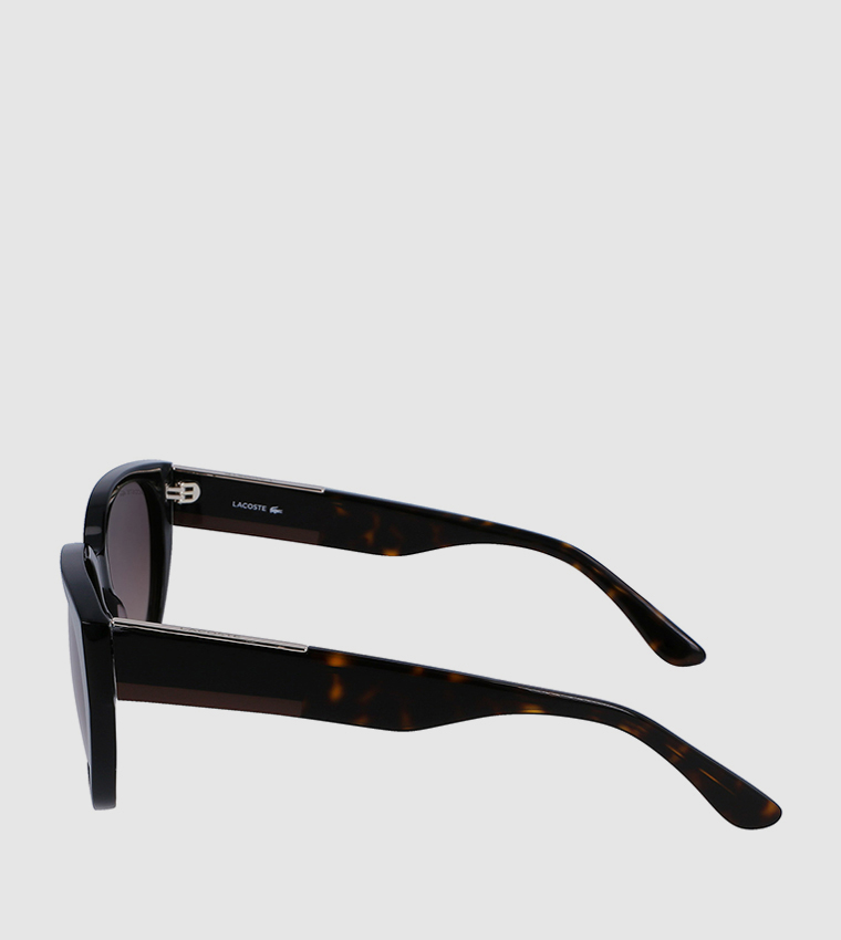 Buy Lacoste Round Sunglasses In Black 6thStreet Bahrain