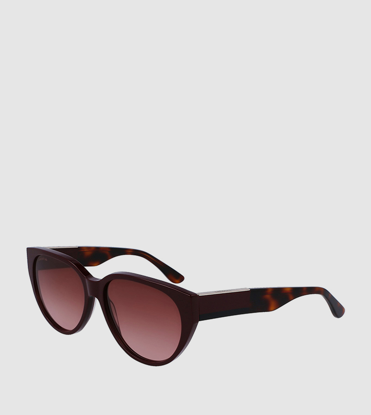 Lacoste best sale round sunglasses