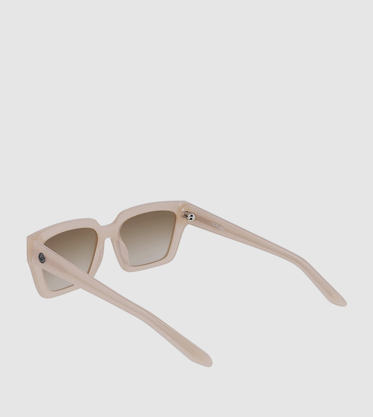 Buy Dragon TARRAN Square Sunglasses In Beige | 6thstreet Qatar display picture 3