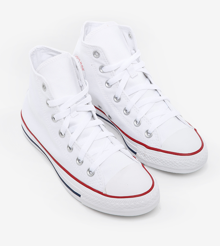 Buy Converse Low Top Lace Up Shoes White In White 6thStreet Bahrain