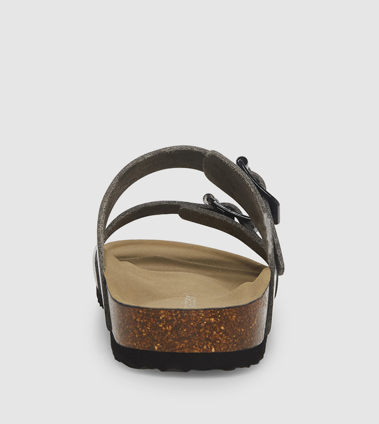 Buy Steve Madden BRANDO Double Strap Sandals In Black 6thStreet UAE