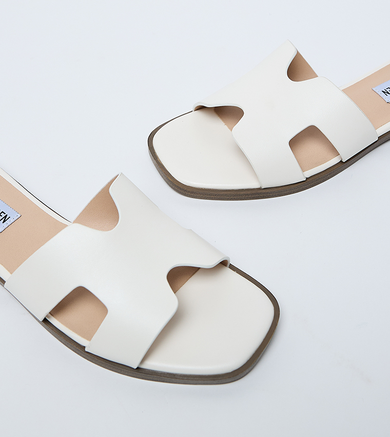 PAVEN Open Toe Flat Sandals