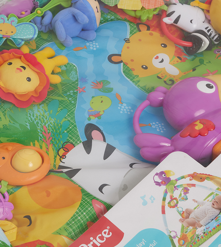 Fisher price music discount and lights deluxe gym