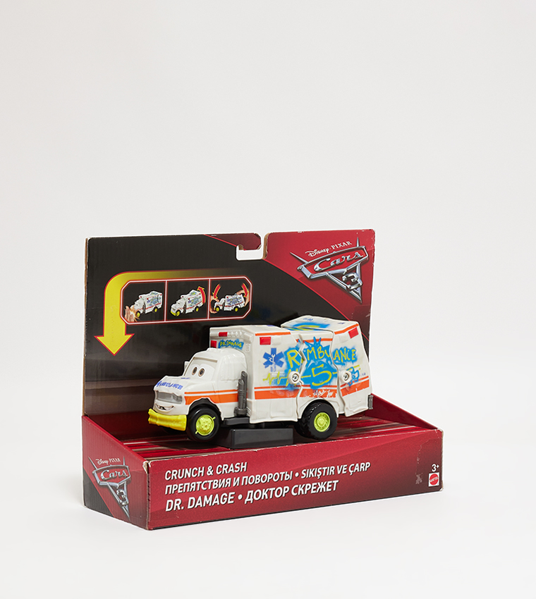 Disney PXR Derby Crash Ambulance Toy