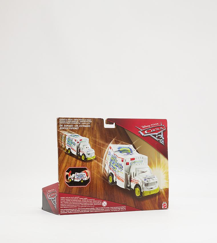 Disney PXR Derby Crash Ambulance Toy