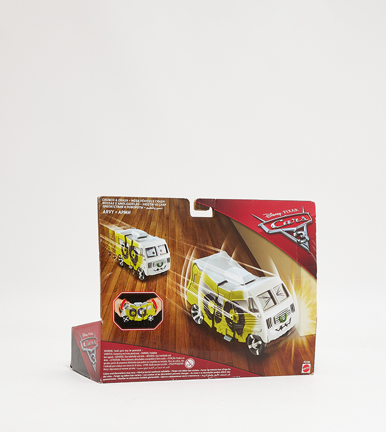 Disney PXR Derby Crash Bus Toy