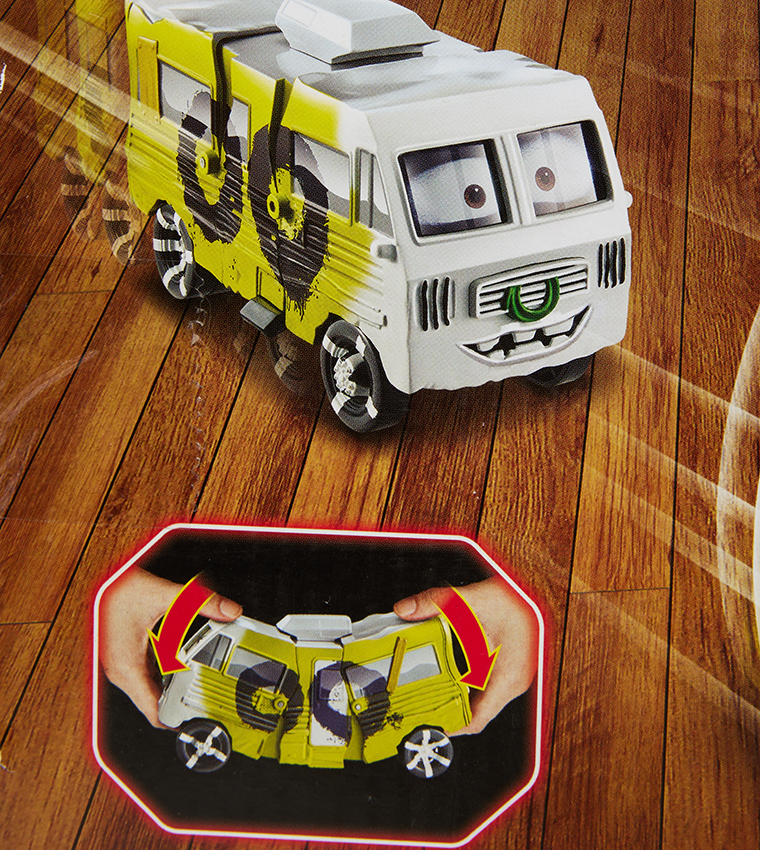 Disney PXR Derby Crash Bus Toy
