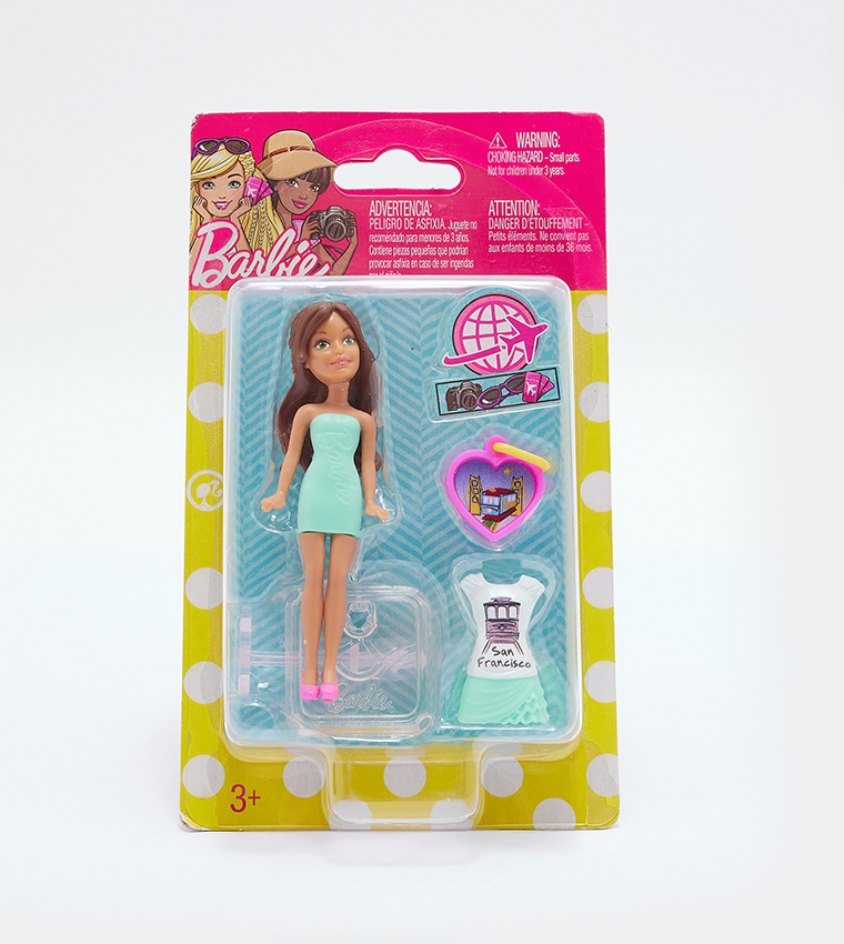 Buy Barbie Barbie Travel Series Toy Assorted In Black 6thStreet Bahrain