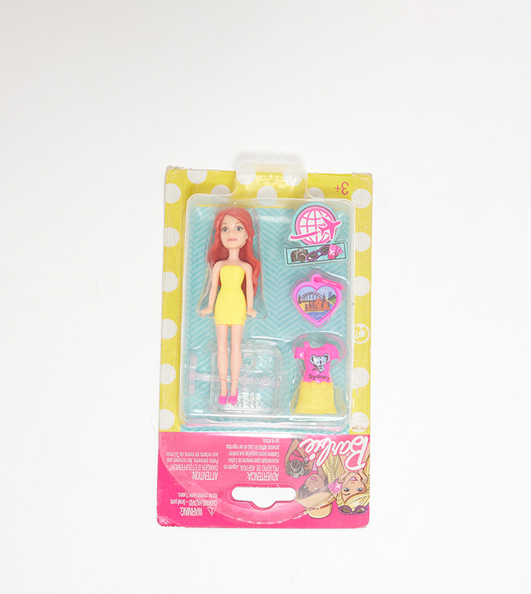 Barbie travel sale set