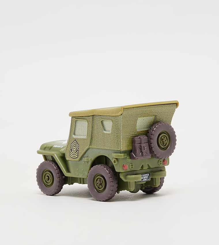 Buy Disney Pixar Cars Sarge Willys Jeep Toy In Green 6thStreet Saudi