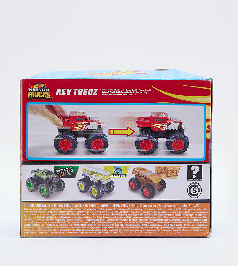Alarm Rev Tredz Monster Trucks Buy HOT WHEELS Tredz Monster Trucks