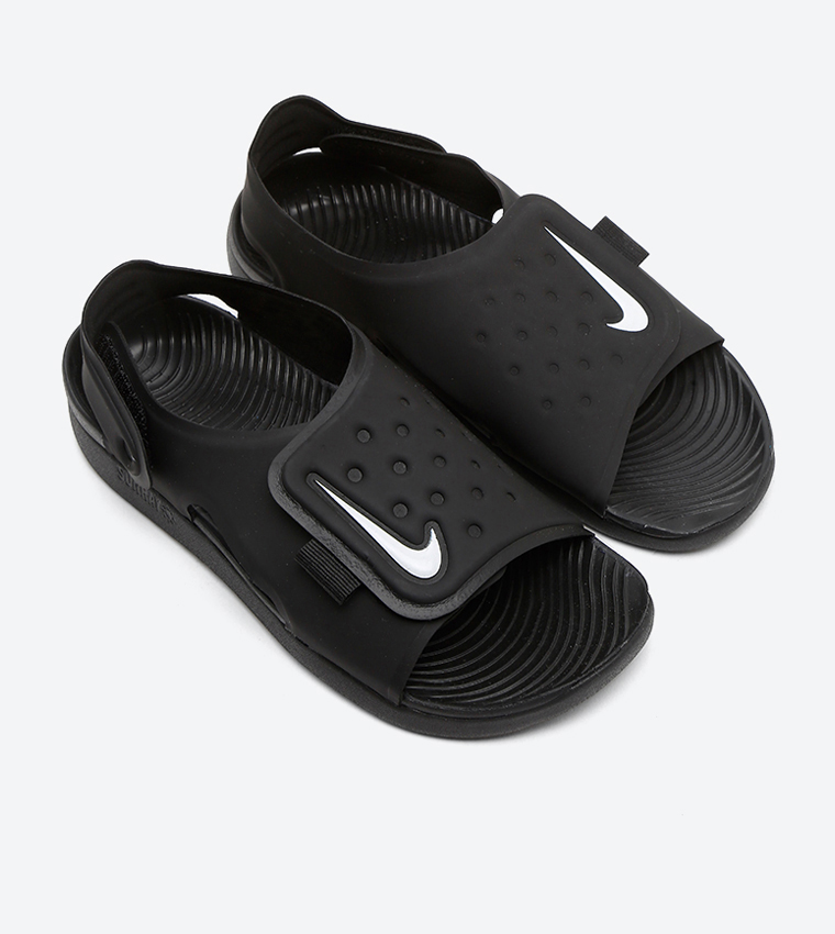 Buy Nike Sunray Adjust 5 Gs Ps Sandals Black White In Black 6thStreet Bahrain