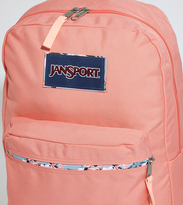 Orange jansport shop
