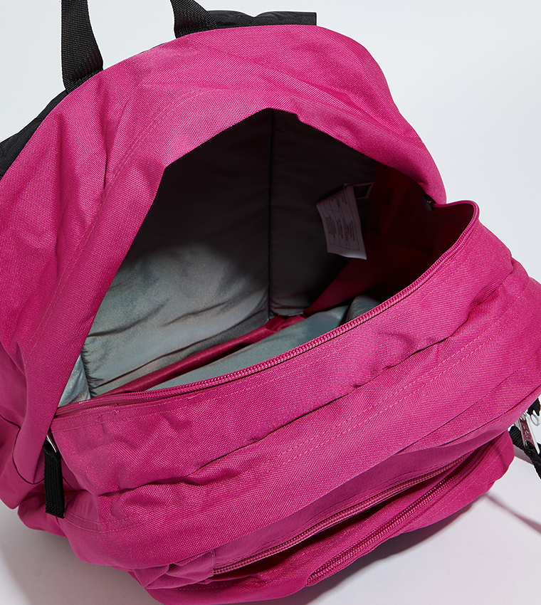 Buy Jansport Logo Detail Backpack In Pink 6thStreet UAE