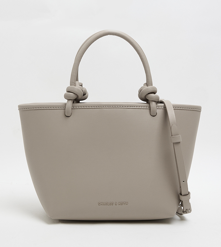 SABINE Knot Detail Tote Bag