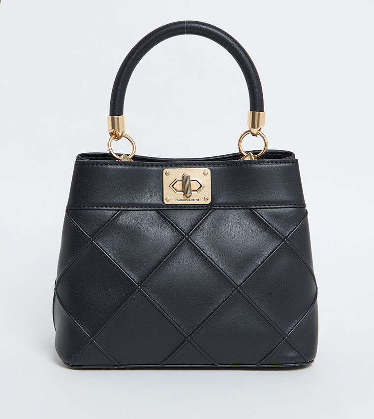 ELENI Quilted Handheld Bag