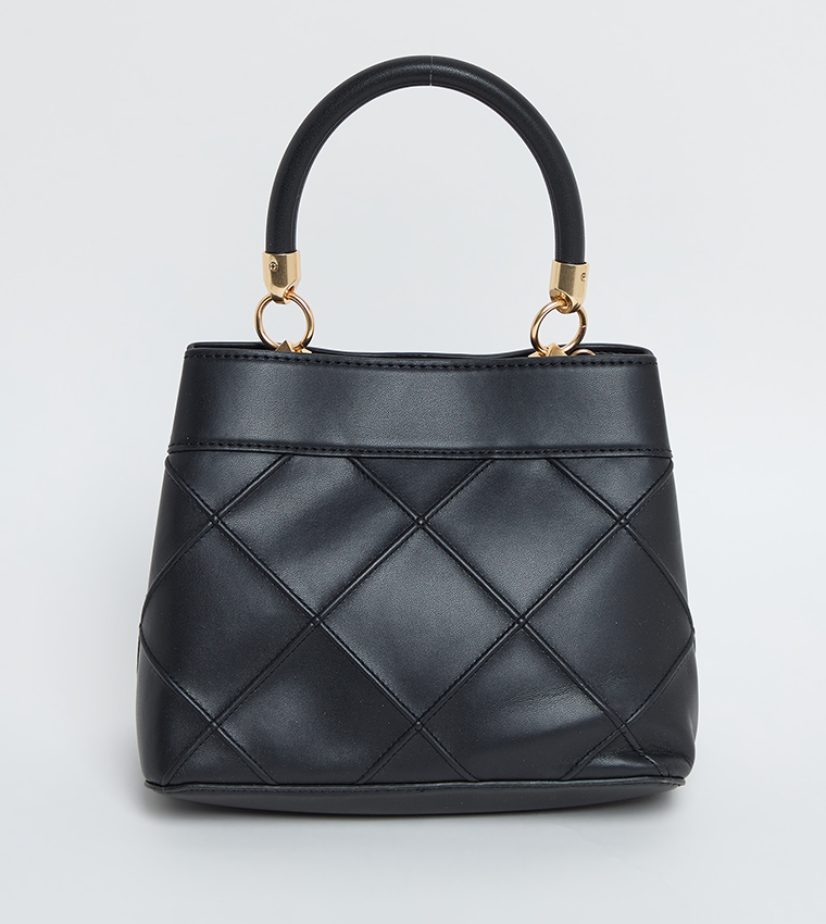 ELENI Quilted Handheld Bag
