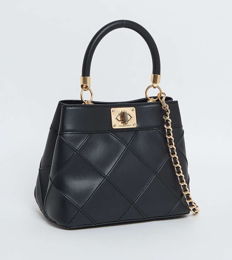 ELENI Quilted Handheld Bag