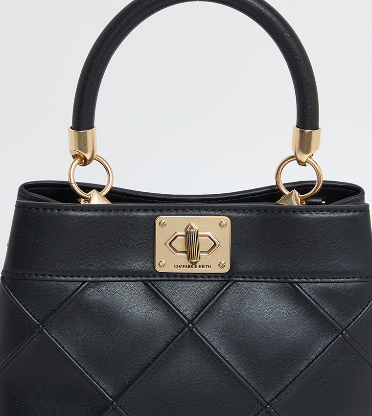 ELENI Quilted Handheld Bag