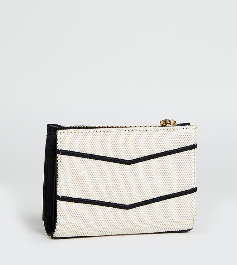 ELENI Textured Bi-Fold Wallet