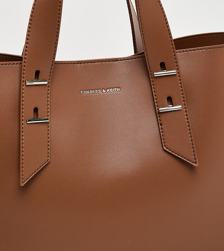 SHANIA Textured Tote Bag