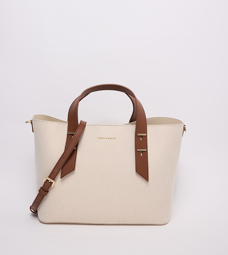 HARMONEE Textured Tote Bag Set