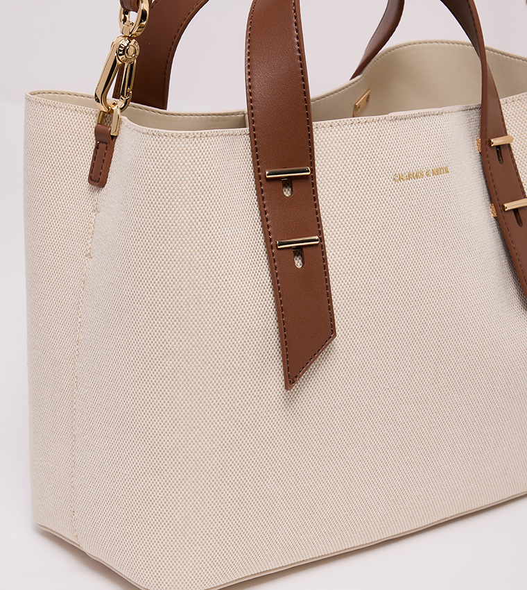HARMONEE Textured Tote Bag Set