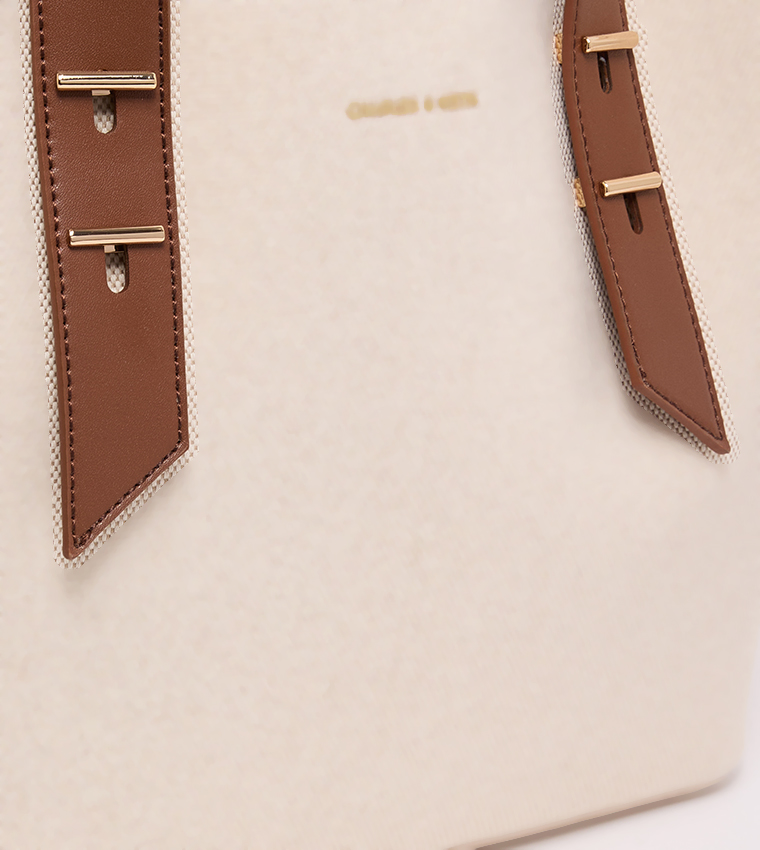 HARMONEE Textured Tote Bag Set