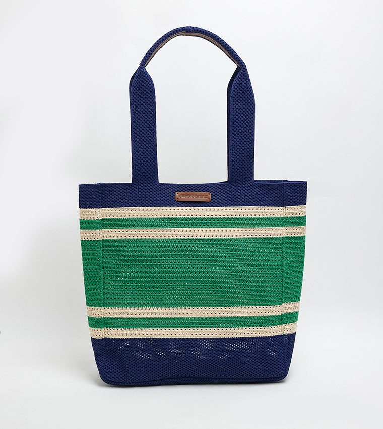 IDA Striped Tote Bag