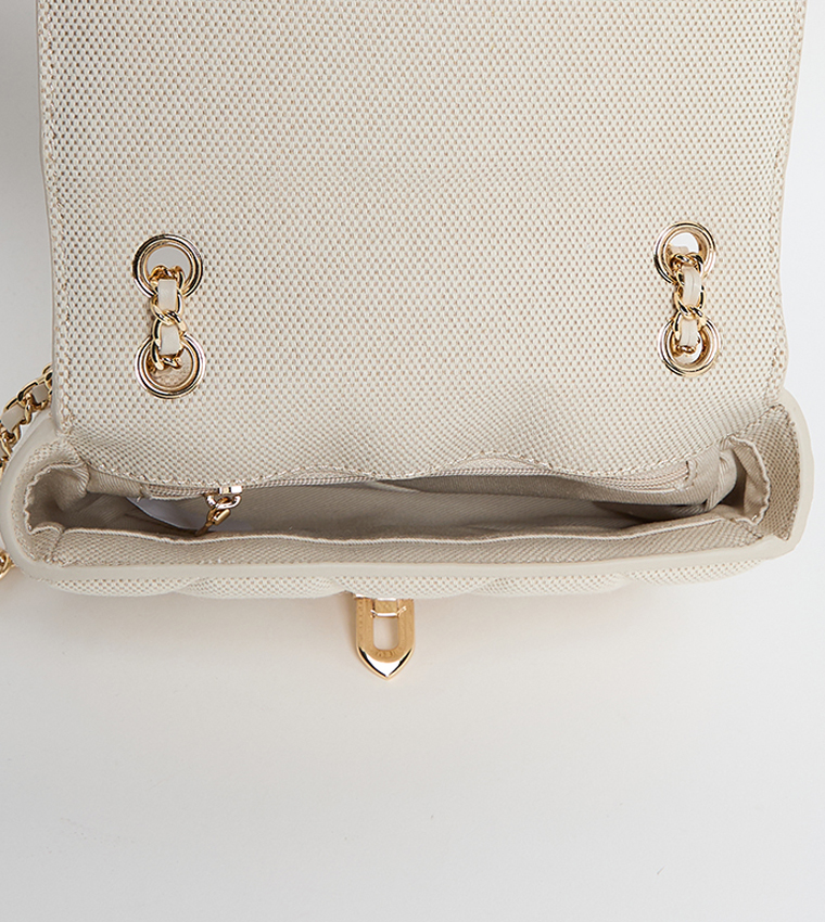 ARWEN Canvas Quilted Crossbody Bag