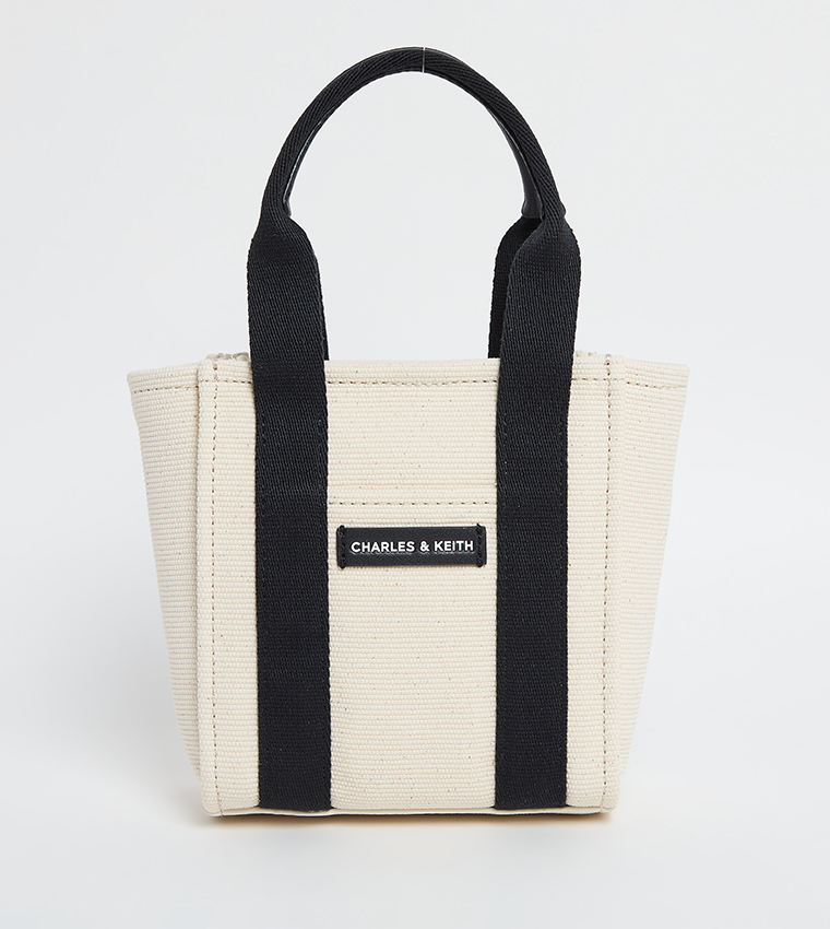 LYLA Contrast Trim Tote Bag