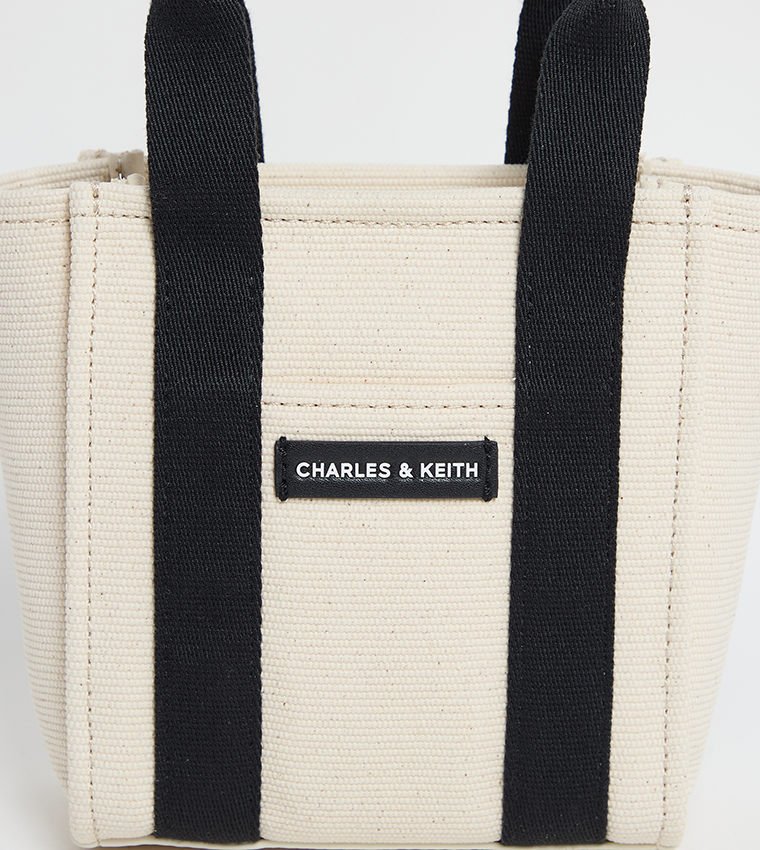 LYLA Contrast Trim Tote Bag