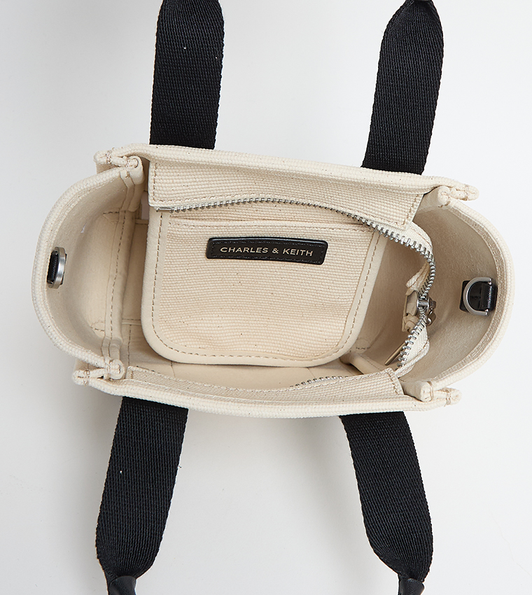 LYLA Contrast Trim Tote Bag