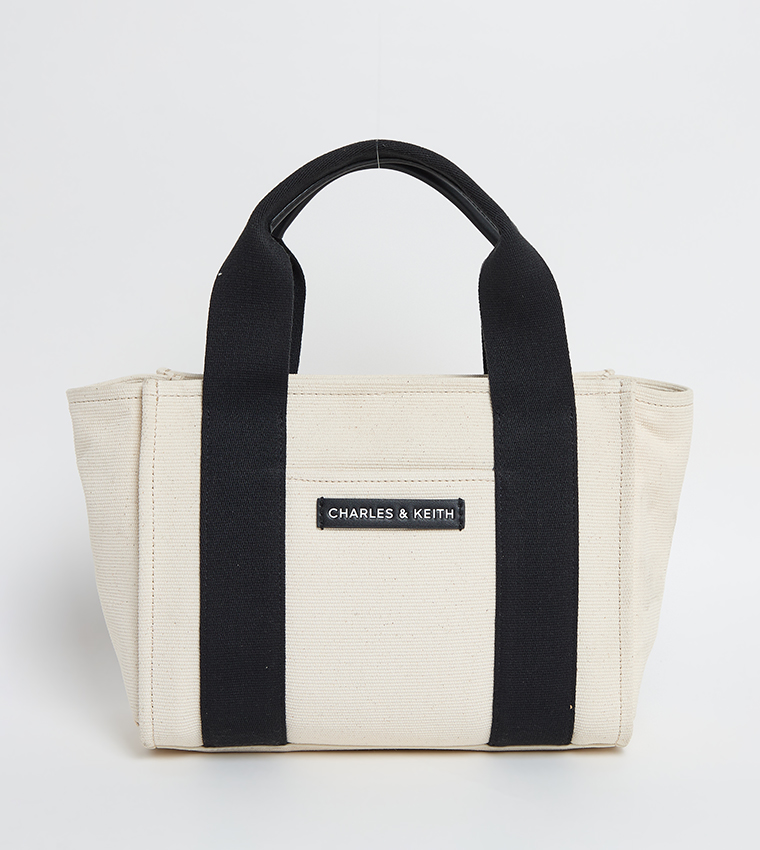 LYLA Contrast Trim Tote Bag