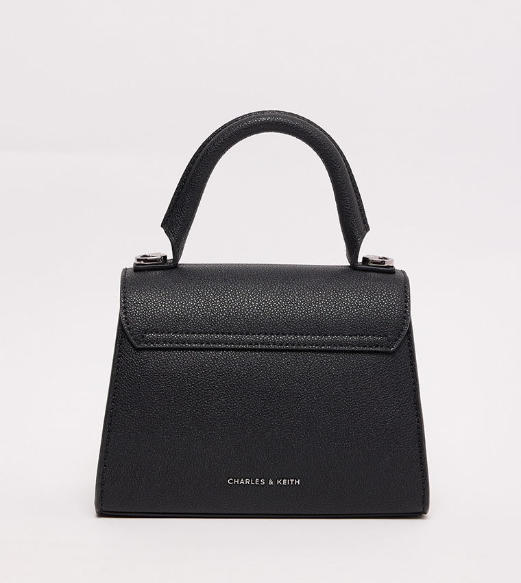 HUXLEY Textured Top Handle Bag