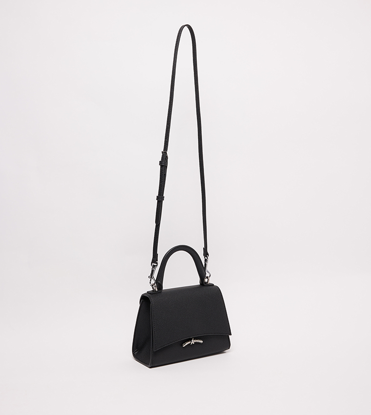 HUXLEY Textured Top Handle Bag