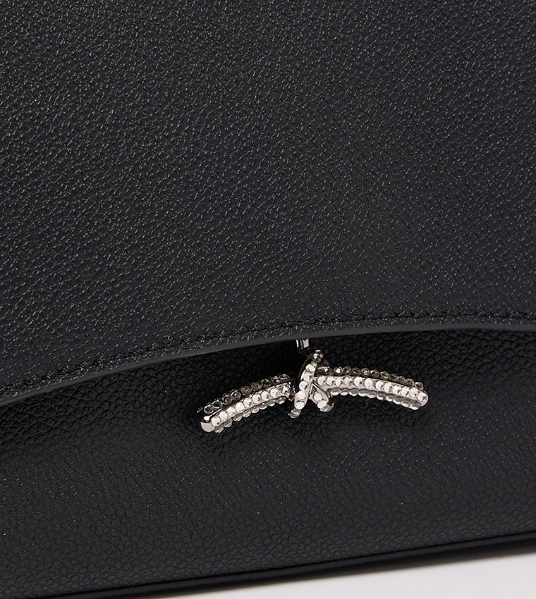 HUXLEY Textured Top Handle Bag
