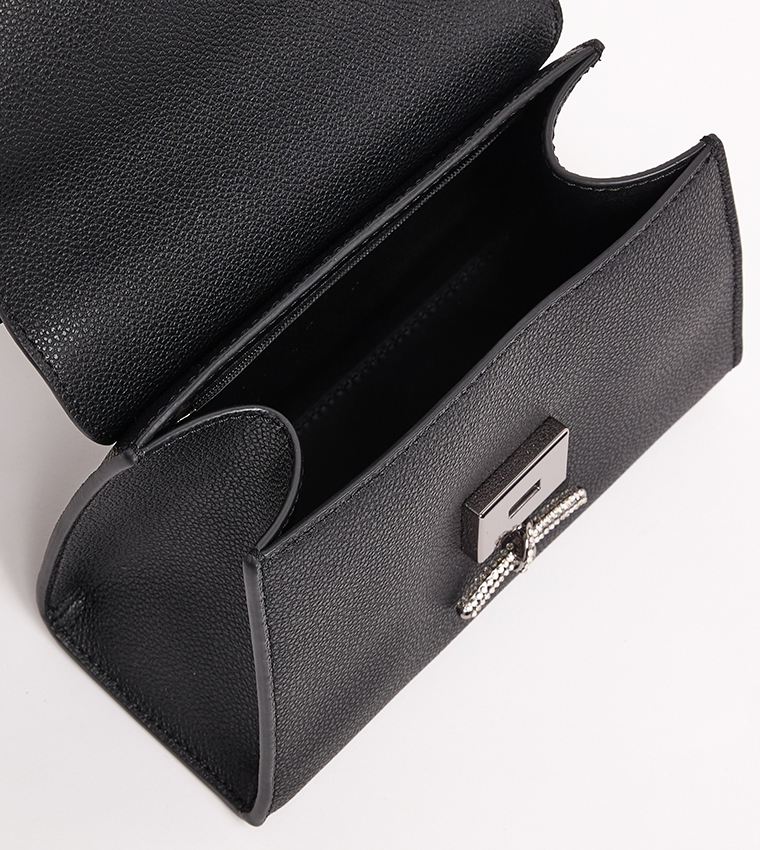 HUXLEY Textured Top Handle Bag