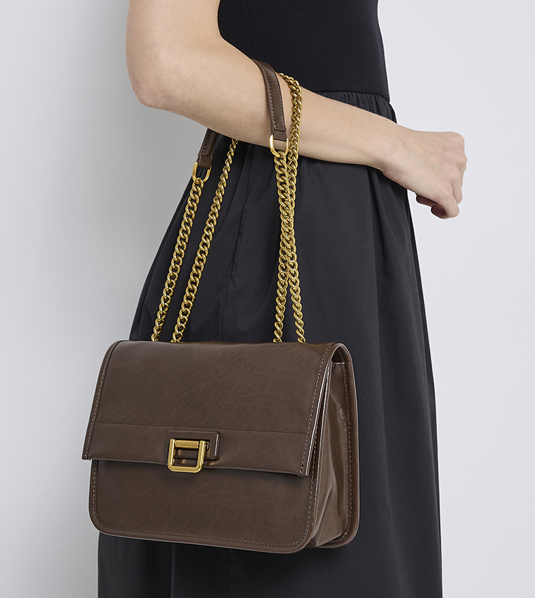 NEVA Chain-Strap Shoulder Bag