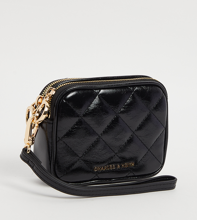 APFRA Quilted Wristlet Pouch